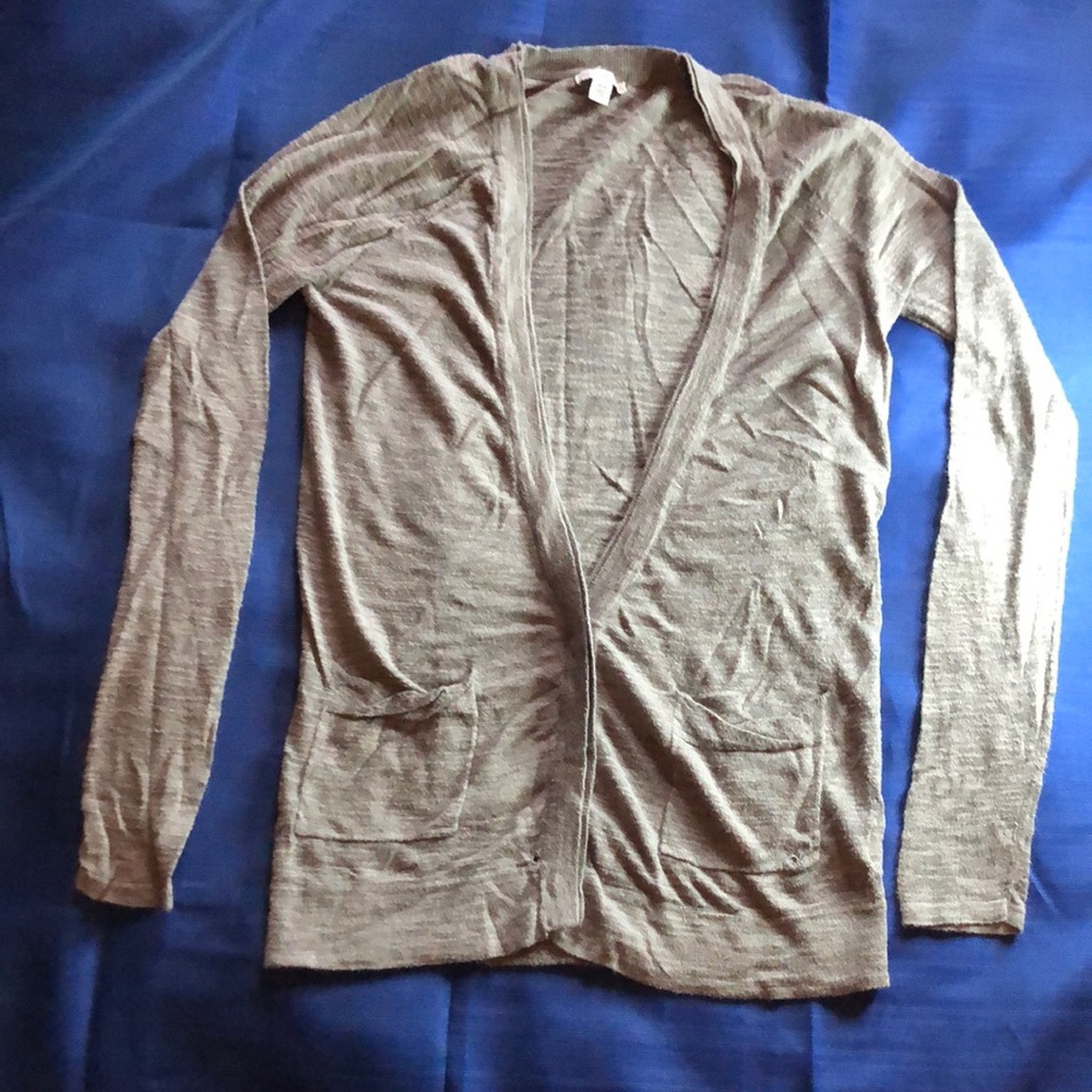 American Eagle Lightweight Grey Cardigan